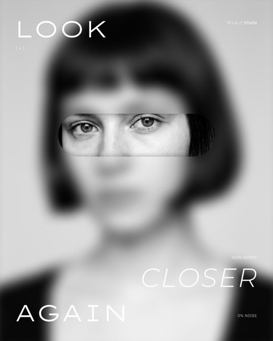 Poster, Look closer again